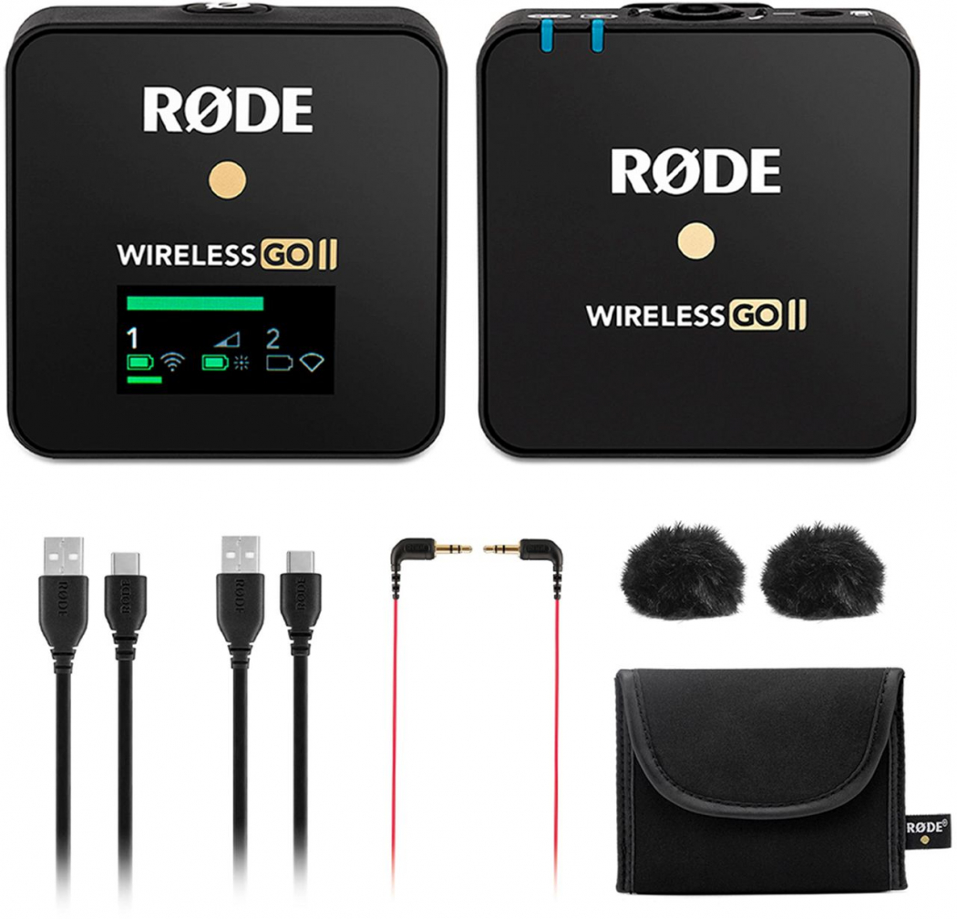 Rode Wireless GO II - Best smartphone wireless microphone for iPhone &  Android video.