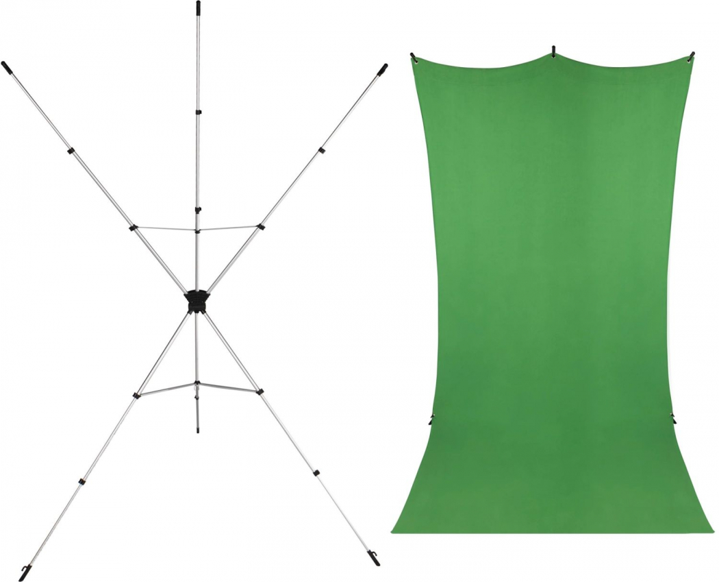 Rollei Kit de fond X-Drop y compris fond vert 3m