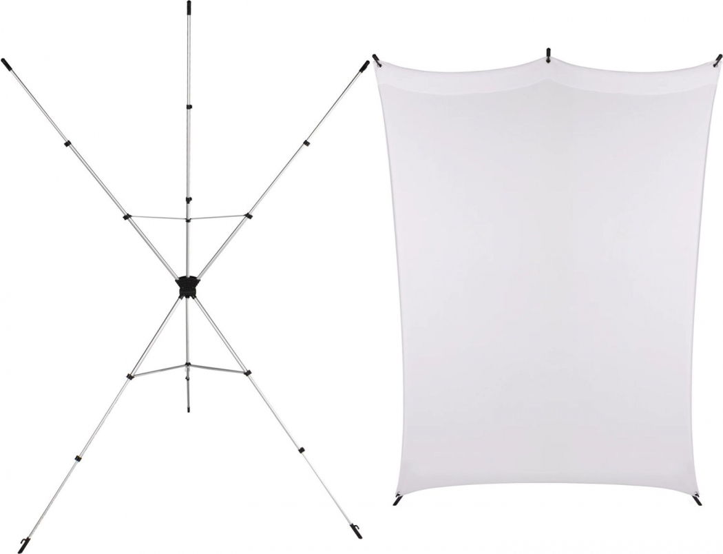 Rollei Kit de fond X-Drop y compris fond blanc 2,1m