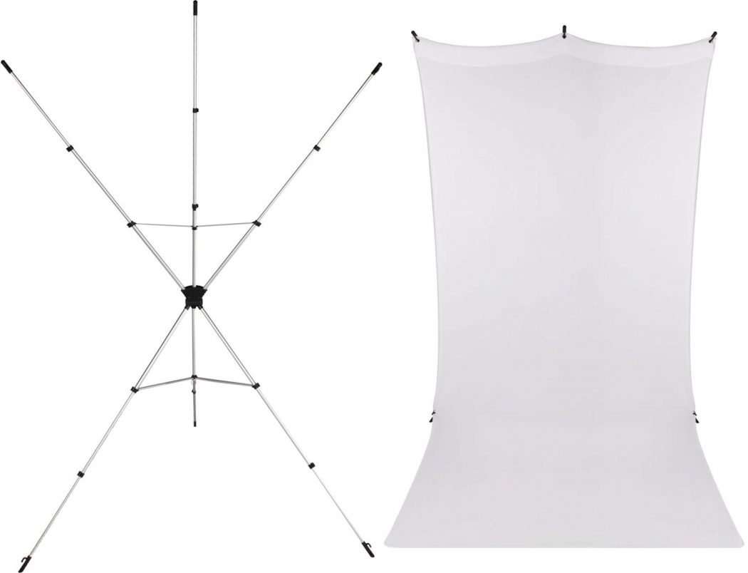 Rollei Kit de fond X-Drop y compris fond blanc 3m