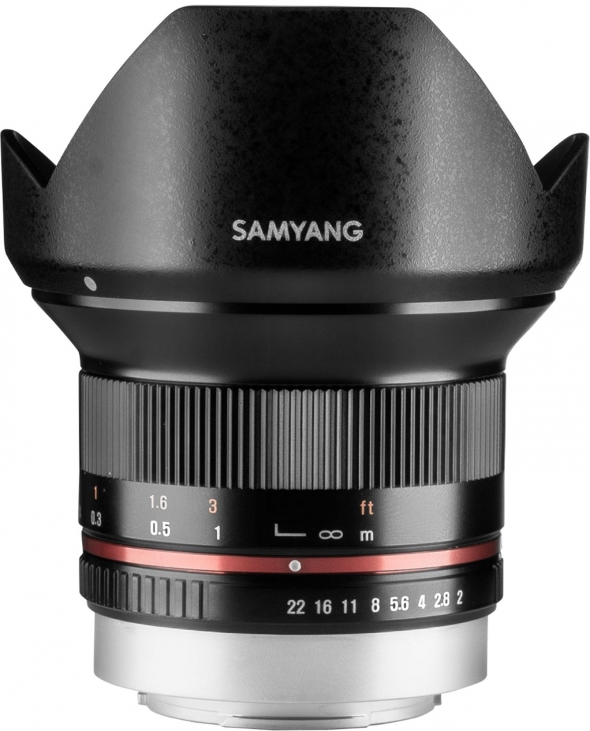 Samyang 12mm f/2.0 Fujifilm X black - Foto Erhardt
