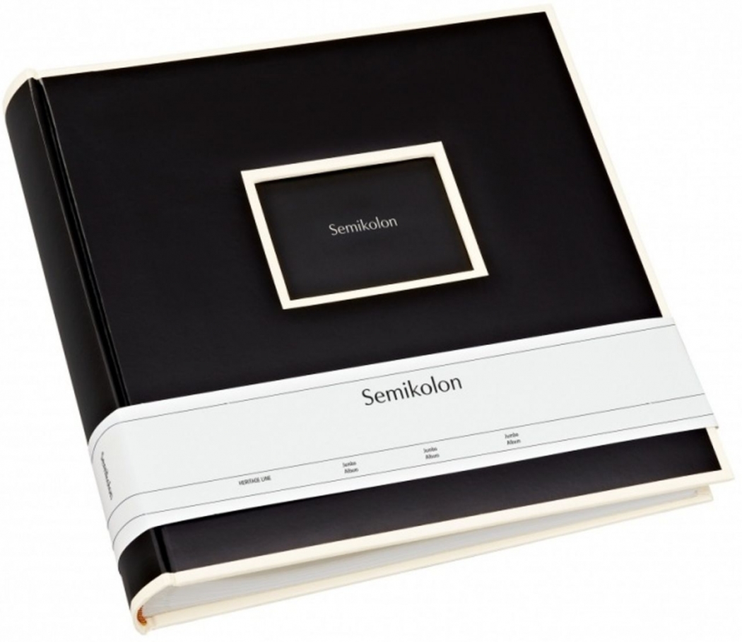 Semikolon Black Page Photo Albums