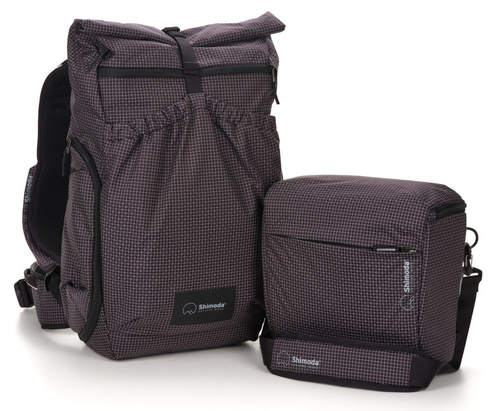 Kit de démarrage Shimoda Side Lite 22 noir/blanc Sac