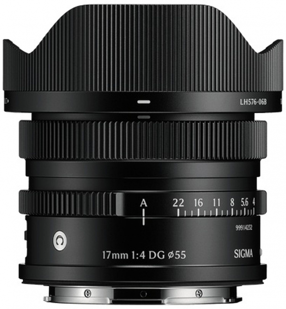Sigma 17mm f4 DG (C) Sony E-Mount schwarz