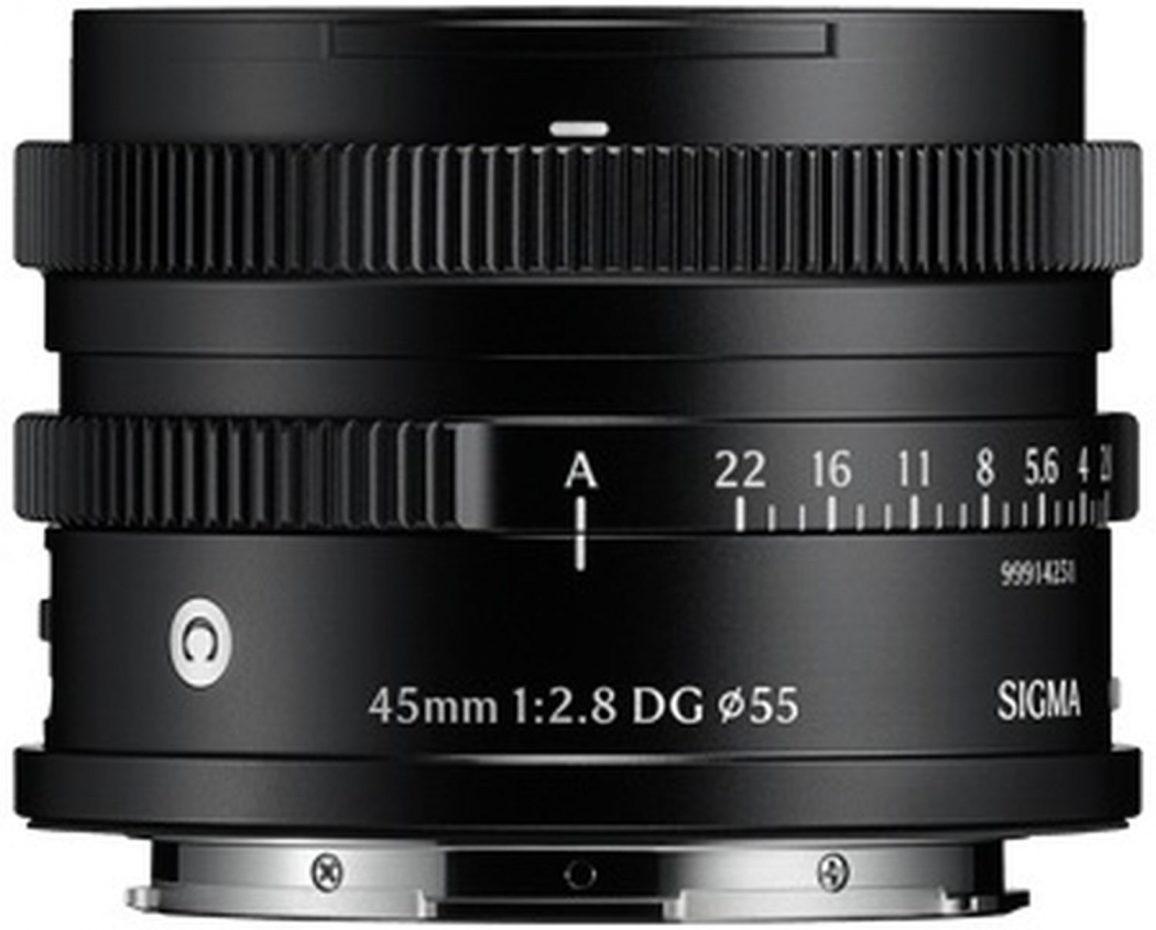 Sigma 45mm f2,8 DG (C) L-Mount schwarz - Foto Erhardt