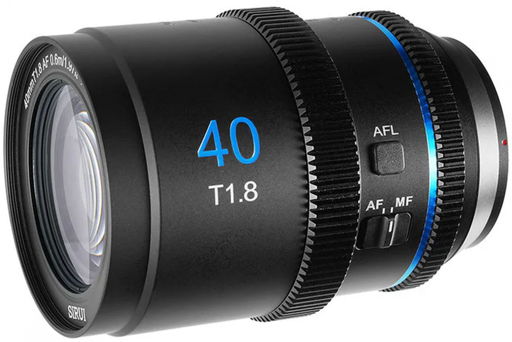 SIRUI AF 40mm T1.8 1.33X S35 Anamorphic Lens MFT Neutral Flare