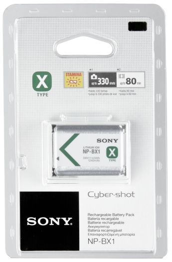 Original Sony NP-BX1 infoLithium Kamera-Akku der X-Serie 