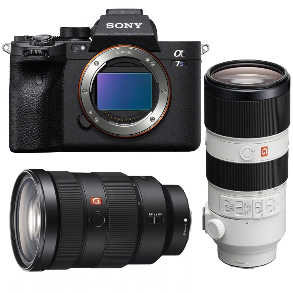 Sony Alpha 7S III + SEL 24-70mm + SEL 70-200mm GM Appareils photo