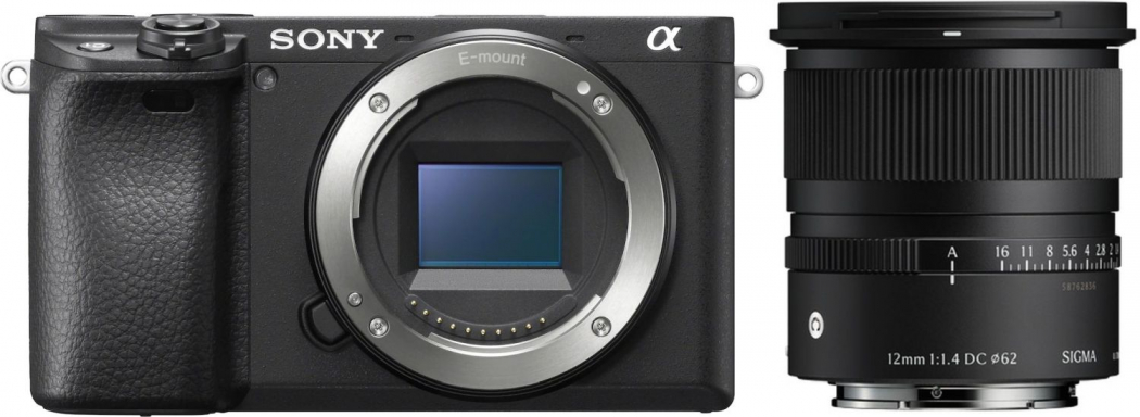 Sony Alpha ILCE-6400A + Sigma 12mm f1,4 DC (C) Appareils photo