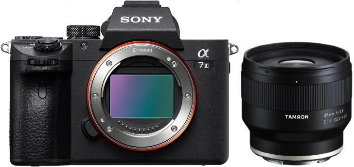 Sony Alpha ILCE-7 III (ILCE7M3) + Tamron 35mm f2,8 Di III OSD 1:2 Appareils photo