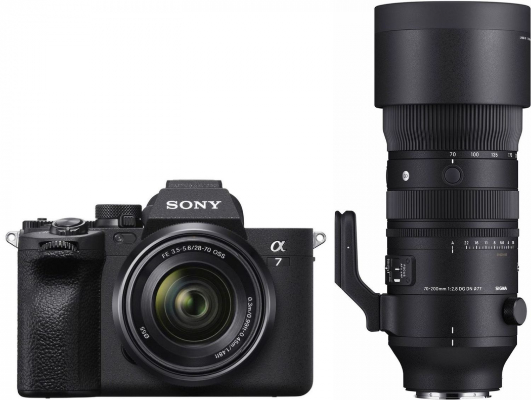 Sony Alpha ILCE-7 IV + 28-70mm + Sigma 70-200mm f2.8 DG DN OS (S