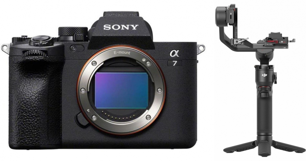 Sony Alpha ILCE-7 IV + DJI RS 3 Mini nach 100 EUR Remise immédiate sur les Sony Alpha 7 V et 7R VI
