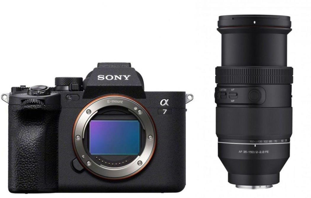 Sony Alpha ILCE-7 IV + Samyang AF 35-150mm f2-2,8 FE Appareils photo