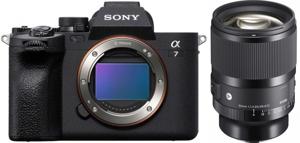 Sony Alpha ILCE-7 IV + Sigma 50mm f1,4 DG DN (A) Appareils photo