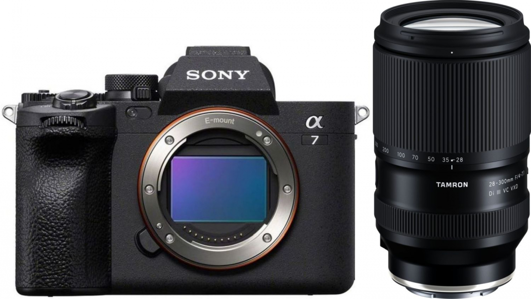 Sony Alpha ILCE-7 IV + Tamron 28-300mm f4-7,1 Di-III VC VXD Sony E Appareils photo