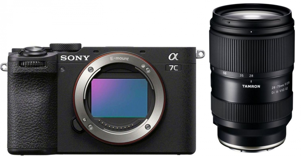 Sony Alpha ILCE-7C II boîtier noir + Tamron 28-75mm f2,8 / 2.549,00 nach Sofortrabatt Appareils photo