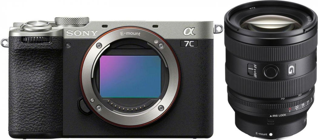 Sony Alpha ILCE-7C II boîtier argent + Sony SEL FE 20-70mm f4 G Appareils photo