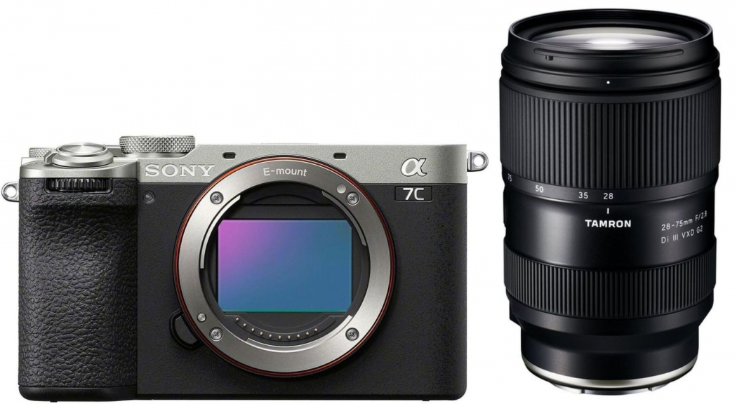 Sony Alpha ILCE-7C II boîtier argent +Tamron 28-75mm f2,8 / 2.549,00 nach Sofortrabatt Appareils photo