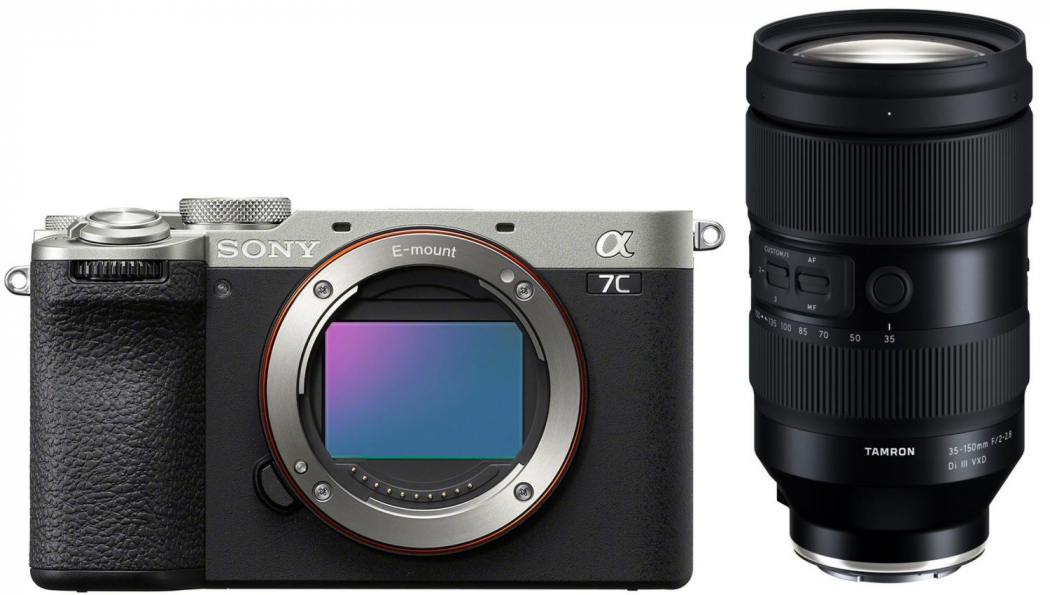 Sony Alpha ILCE-7C II boîtier argent + Tamron 35-150 f2-2,8 / 3.099,00 nach Sofortrabatt Appareils photo