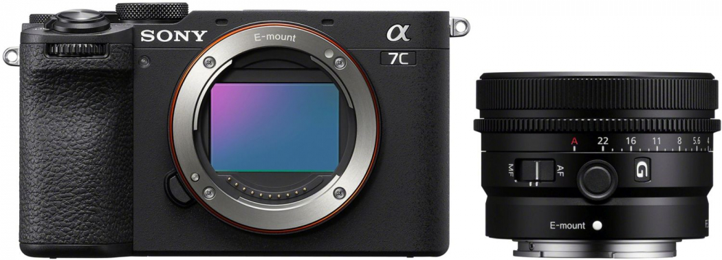 Sony Alpha ILCE-7C II noir + SEL 50mm f2,5 G Appareils photo
