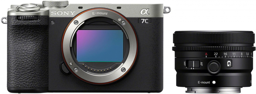 Sony Alpha ILCE-7C II argent + SEL 40mm f2,5 G Appareils photo