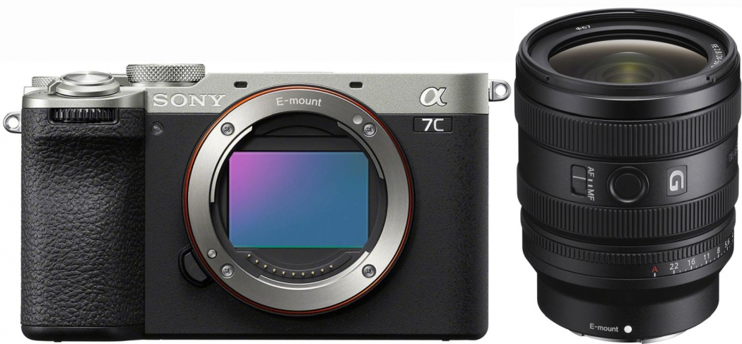 Sony Alpha ILCE-7C II argent + Sony SEL 24-50mm f2,8 G Appareils photo