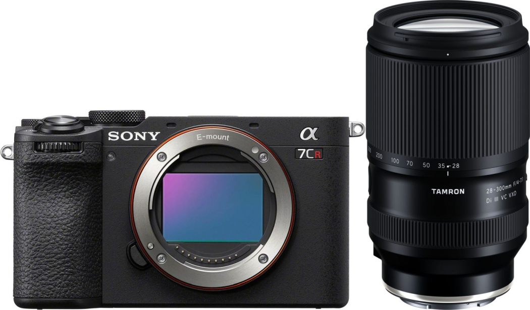 Sony Alpha ILCE-7CR noir + Tamron 28-300mm f4-7,1 Di-II VC VXD Appareils photo