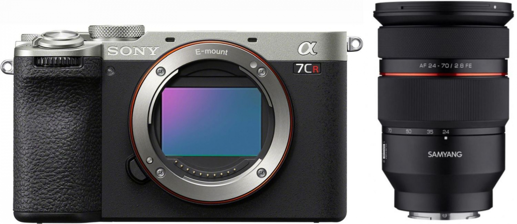 Sony Alpha ILCE-7CR argent + Samyang AF 24-70mm f2,8 Appareils photo