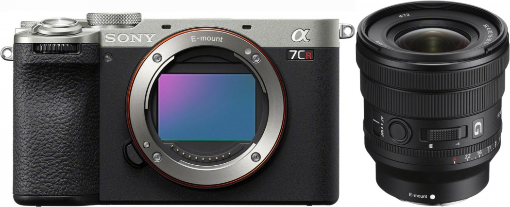 Sony Alpha ILCE-7CR argent + Sony FE PZ 16-35mm f4 G Appareils photo