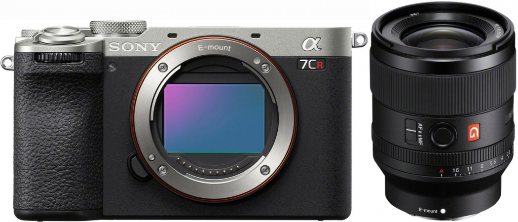 Sony Alpha ILCE-7CR argent + Sony SEL FE 35mm f1,4 GM Appareils photo