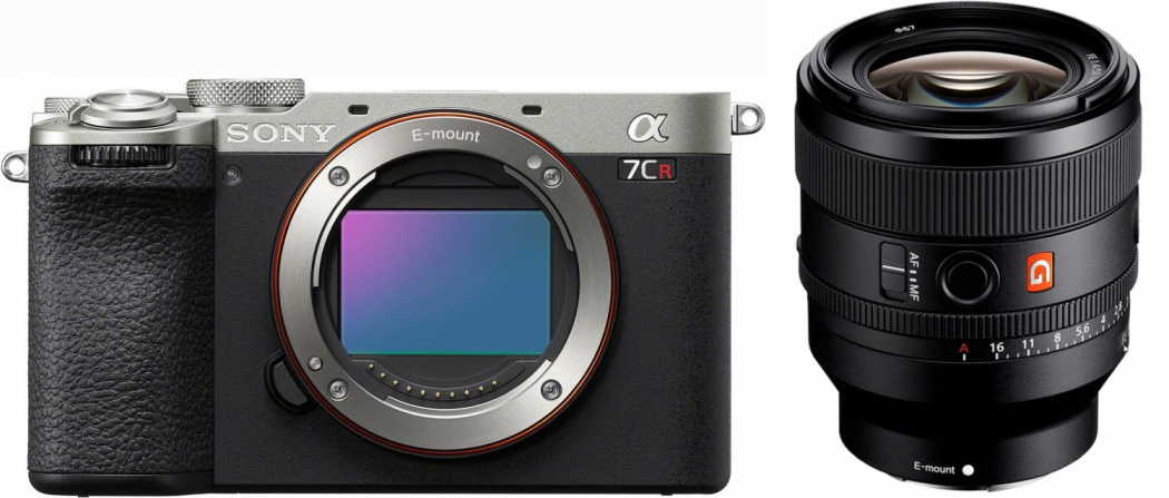 Sony Alpha ILCE-7CR argent + Sony SEL FE 50mm f1,4 GM Appareils photo