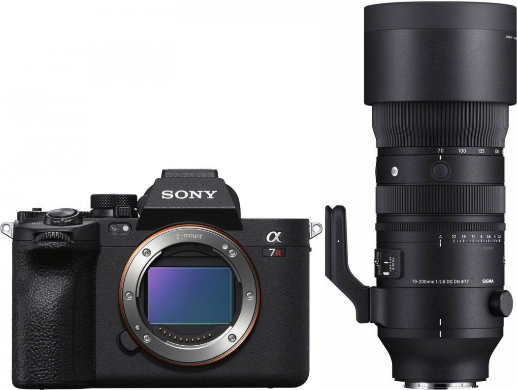 Sony Alpha ILCE-7R V + Sigma 70-200mm f2,8 DG DN OS (S) Appareils photo