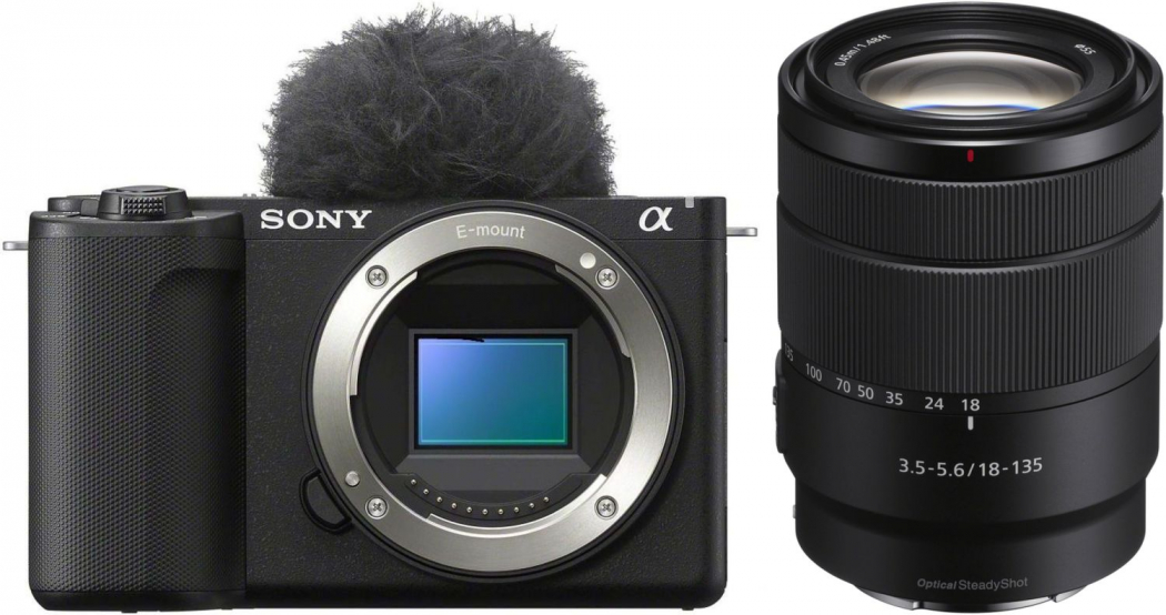 Sony Alpha ZV-E10 II + SEL 18-135mm f3,5-5,6 OSS noir Appareils photo