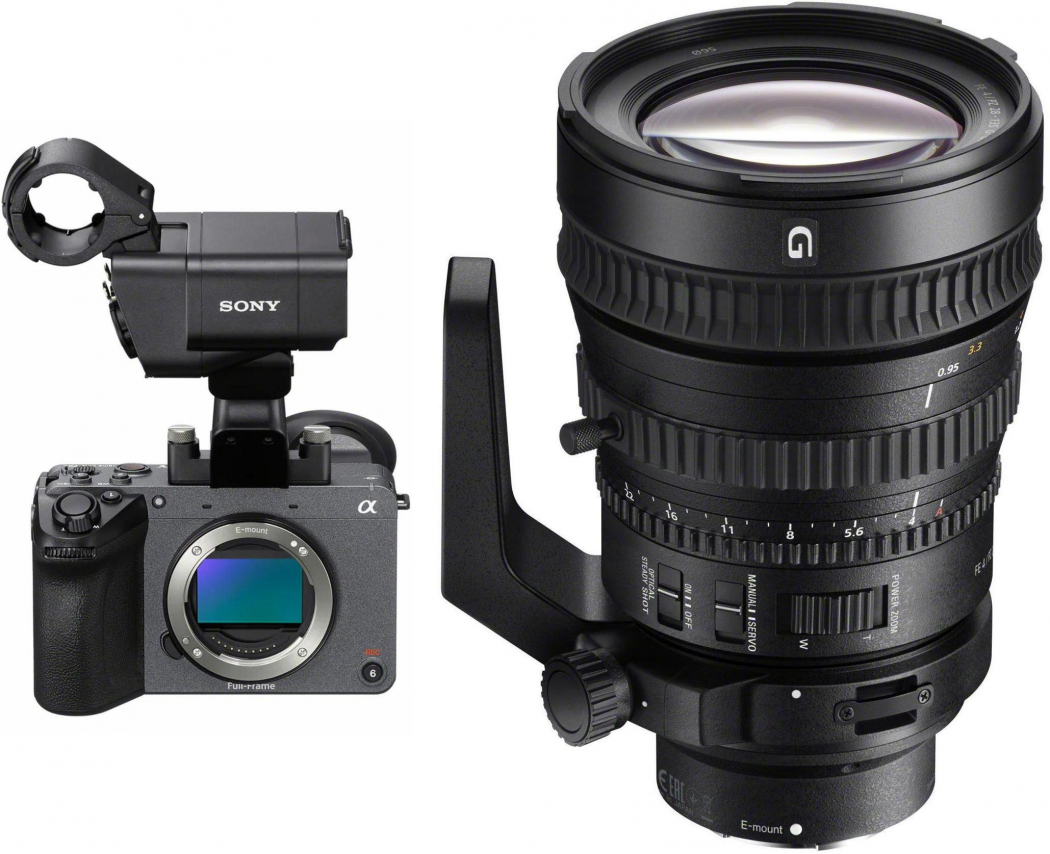 Sony ILME-FX2 + poignée XLR + SEL-P FE 28-135mm f4 OSS PZ G / 5.199,00 nach Sofortrabatt Caméscope