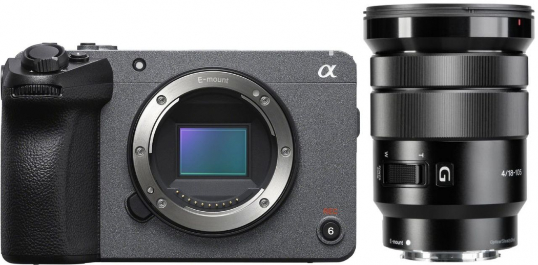  Sony FX30 Super 35 Cinema Line Camera with E 11mm f/1.8 Lens :  Electronics