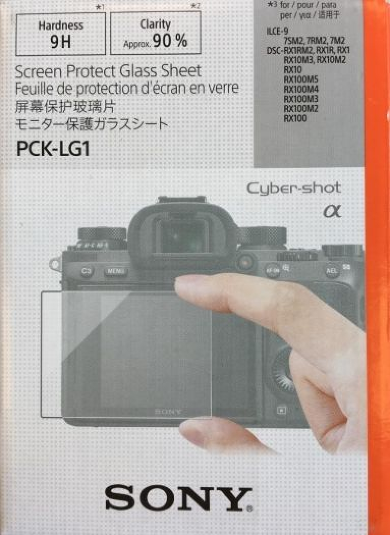 Sony PCK-LG3 LCD glass protection film for ILCE-7R MV - Foto Erhardt