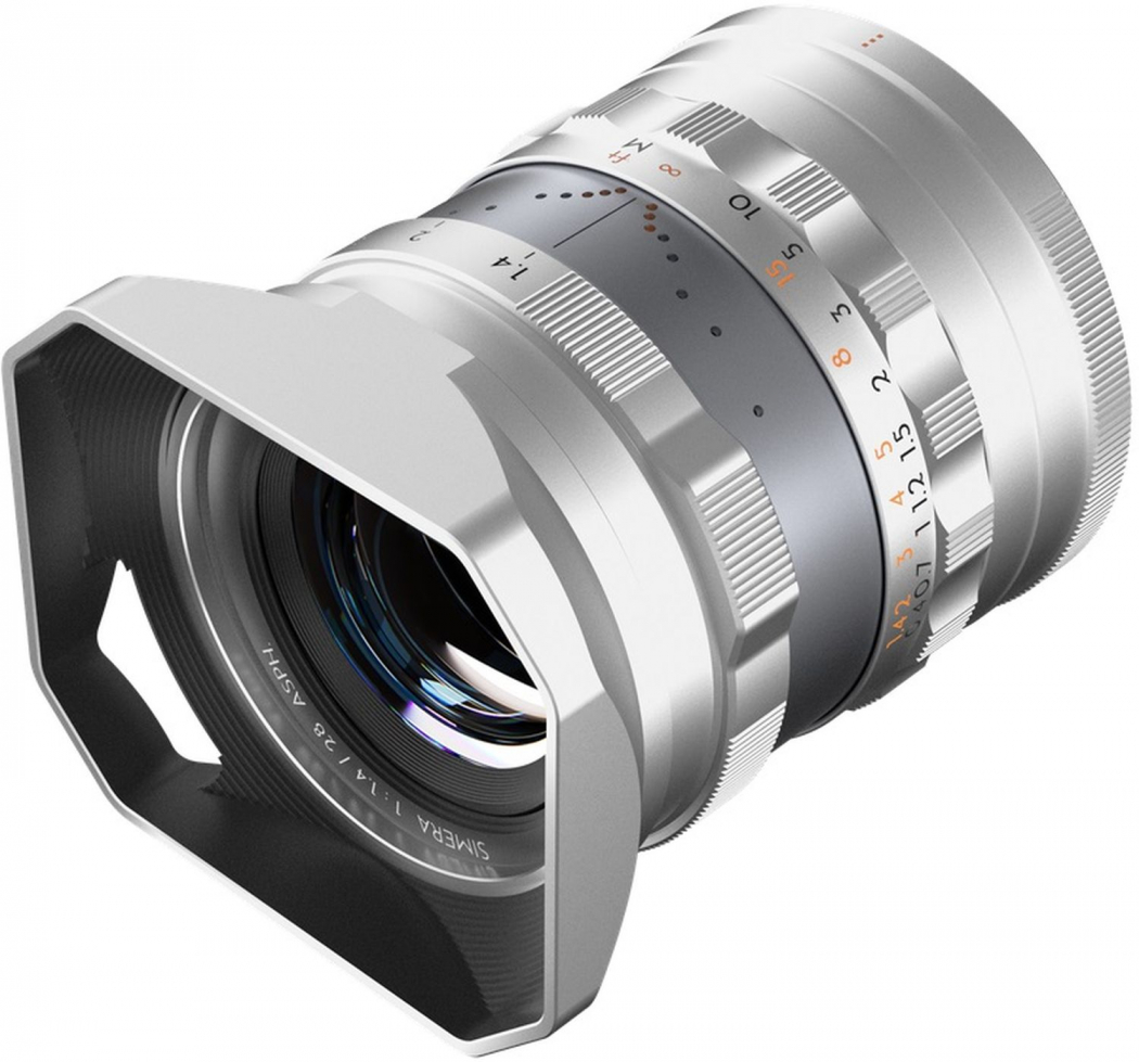 Objectif Photo THYPOCH Simera 28mm F1.4 Full Frame - Pour Fujifilm X Mount - Noir