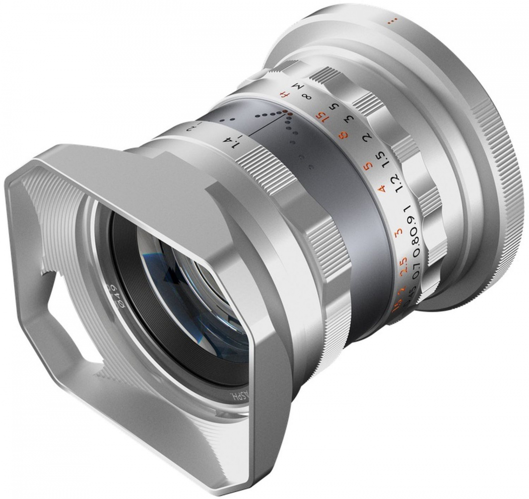 Thypoch Simera 35mm f1,4 Nikon Z silber - Foto Erhardt