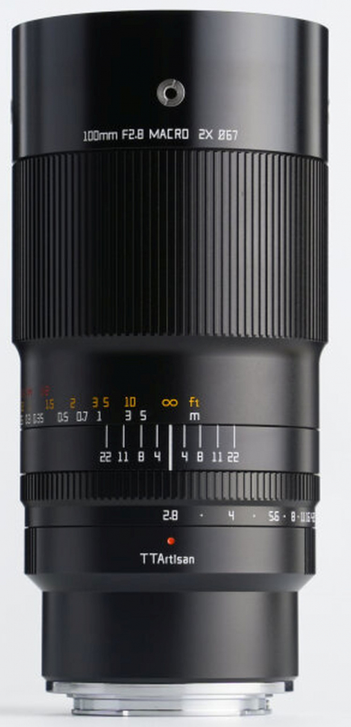 TTArtisan 100mm f2,8 Canon EF Objectif