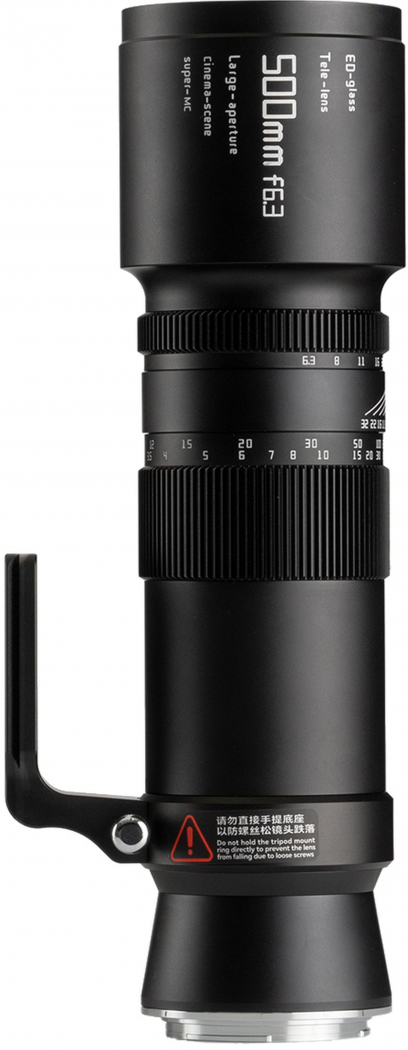 TTArtisan 500mm f6.3 telephoto for Fujifilm GFX - Foto Erhardt