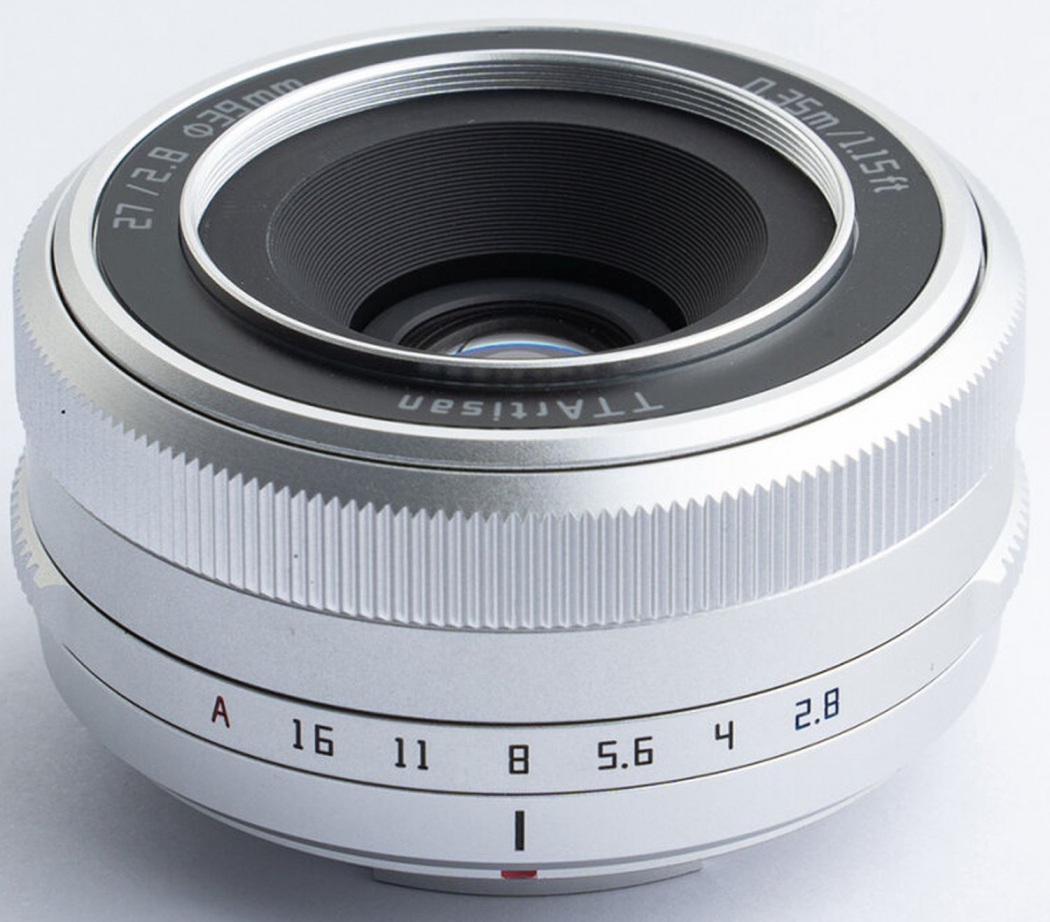 TTArtisan APS-C AF 27mm f2.8 silver Fujifilm X customer