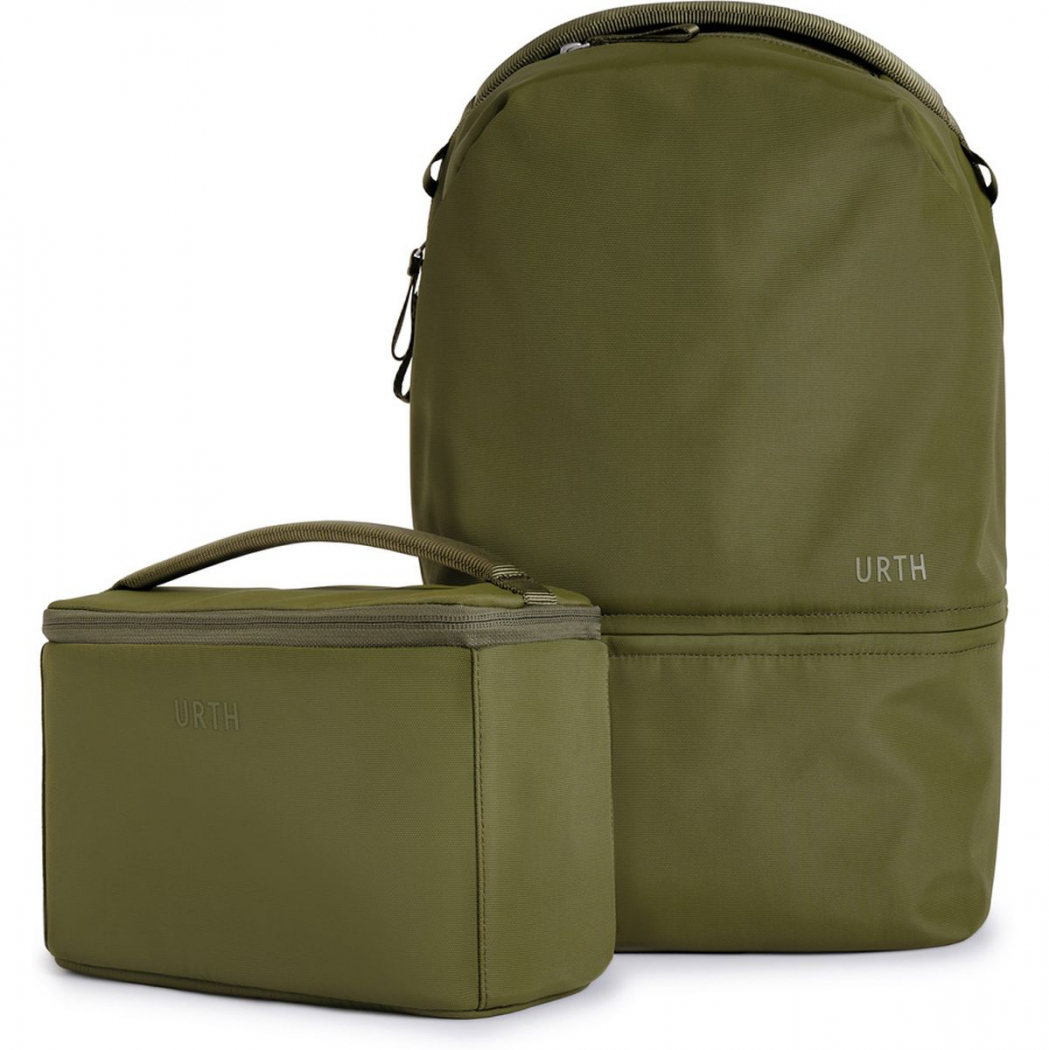 Urth Arkose 20l Backpack + insert caméra vert Sac
