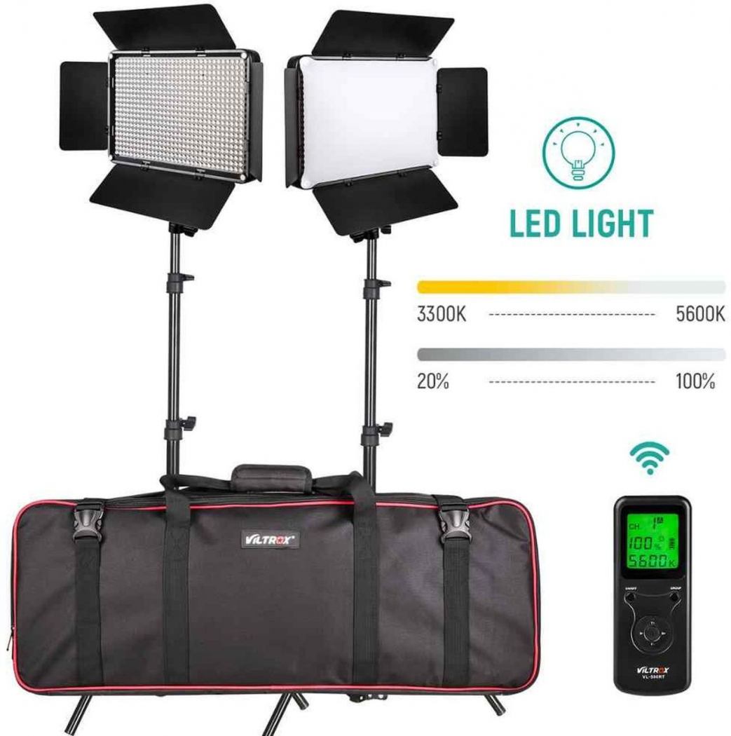 Viltrox LED Light Duo Kit - Foto Erhardt