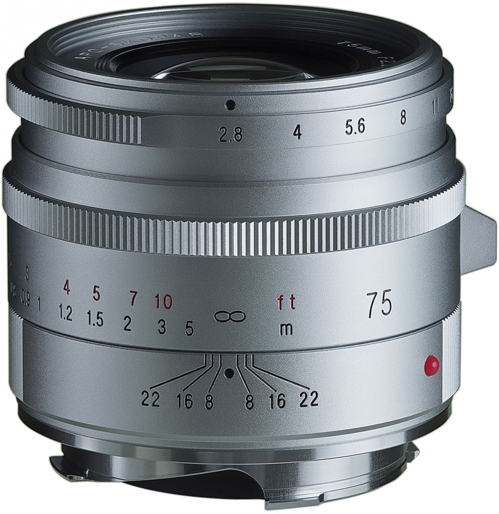 Voigtländer APO-Skopar 75mm f2,8 VM silber