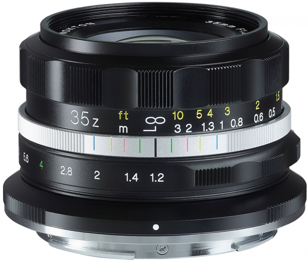 Voigtländer Nokton f1,2 D35mm Nikon Z noir Objectif