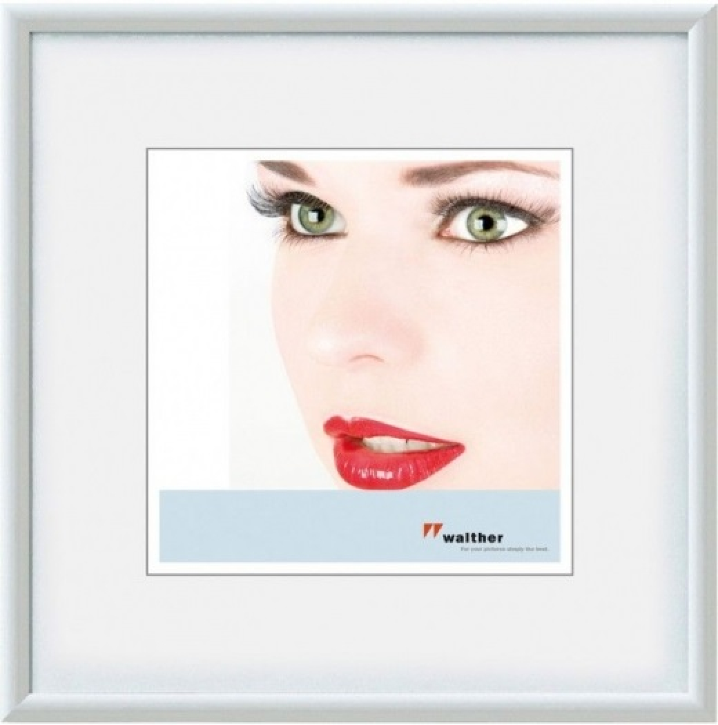  walther design Picture Frame, Silver, 40 x 40 cm