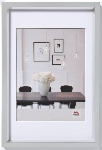 Walther Kunststoffrahmen Steel Style ES824S 18x24cm silber