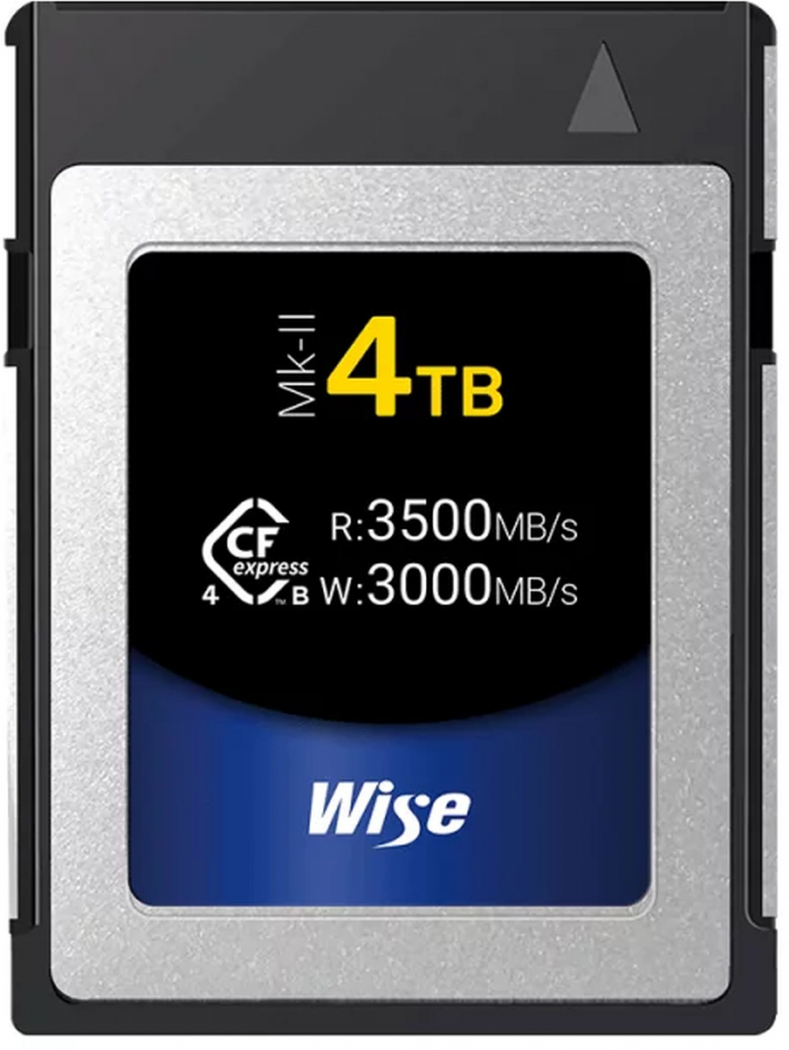 Wise CFexpress 4.0 Type B 4TB 3500MB/s Mk-II