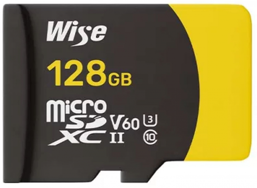 Wise micro SDXC UHS-II V60 128GB 100MB/s