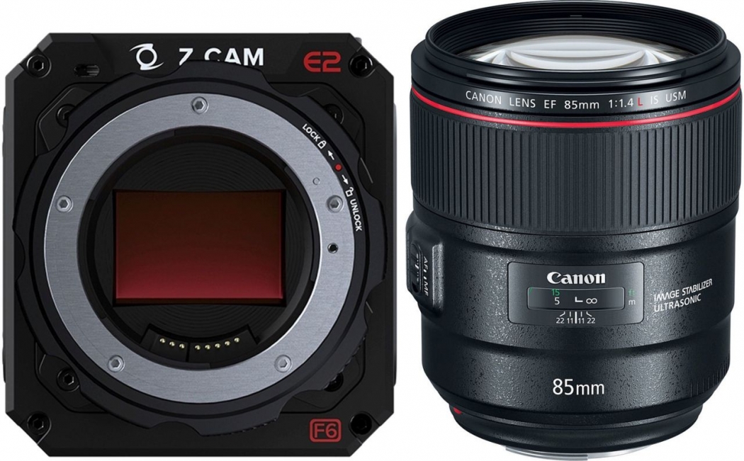 Technische Daten Z-Cam E2-F6 + Canon EF 85mm f1.4L IS USM - Foto Erhardt